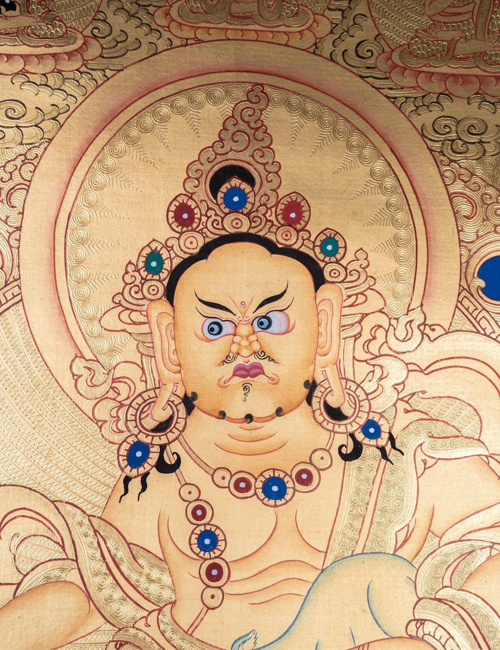 Jambhala Lyap Thangka painting - Himalayas Shop