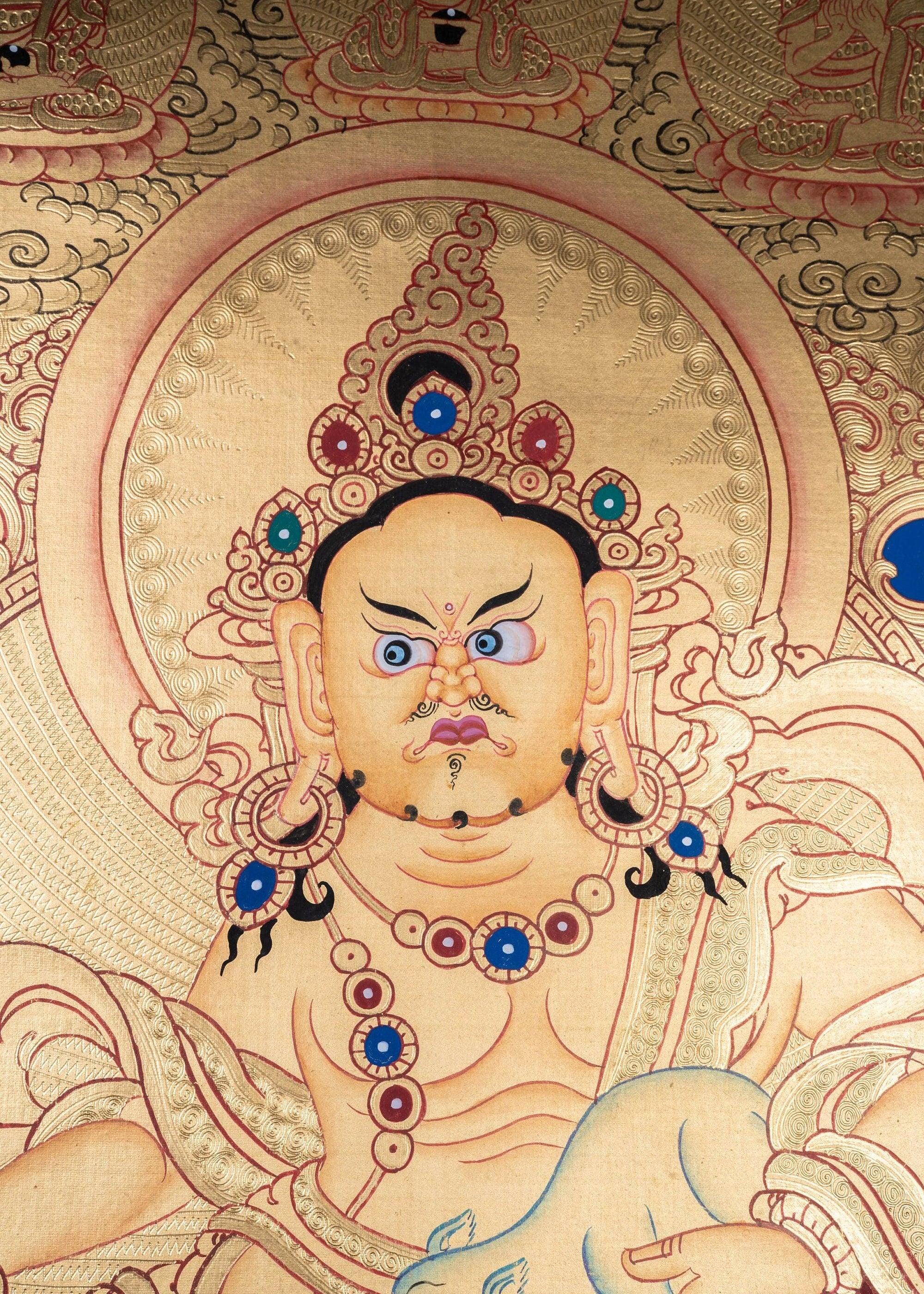 Jambhala Lyap Thangka painting - Himalayas Shop