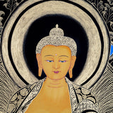 Shakyamuni Buddha Thangka Painting - Himalayas Shop