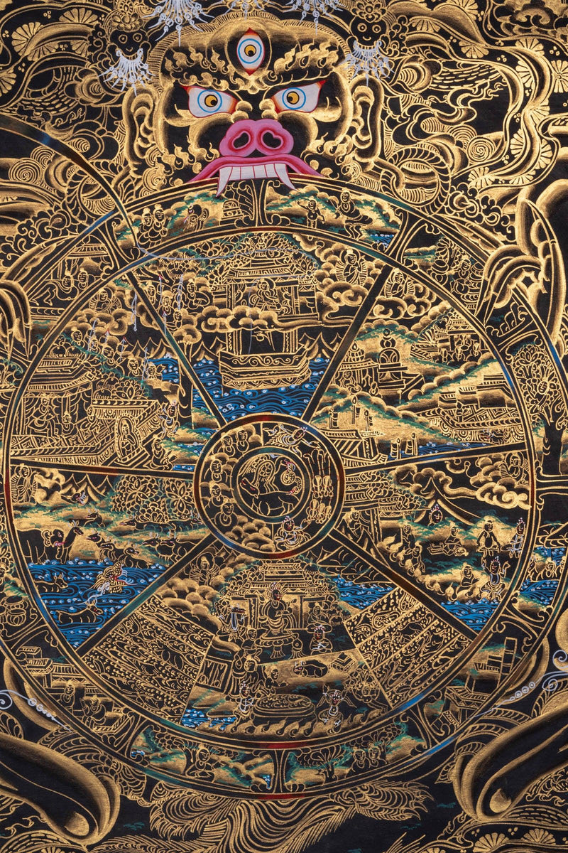 Riduk Thangka Painting - Himalayas Shop