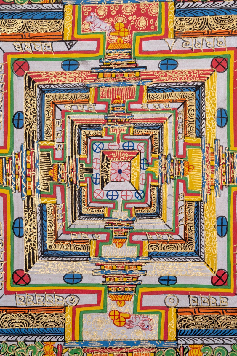 Kalachakra Mandala Thangka Art - Himalayas Shop