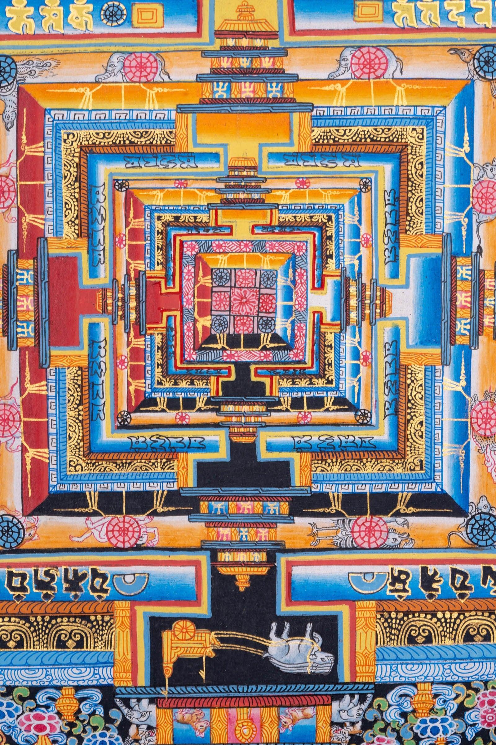 Kalachakra Mandala Art - Himalayas Shop