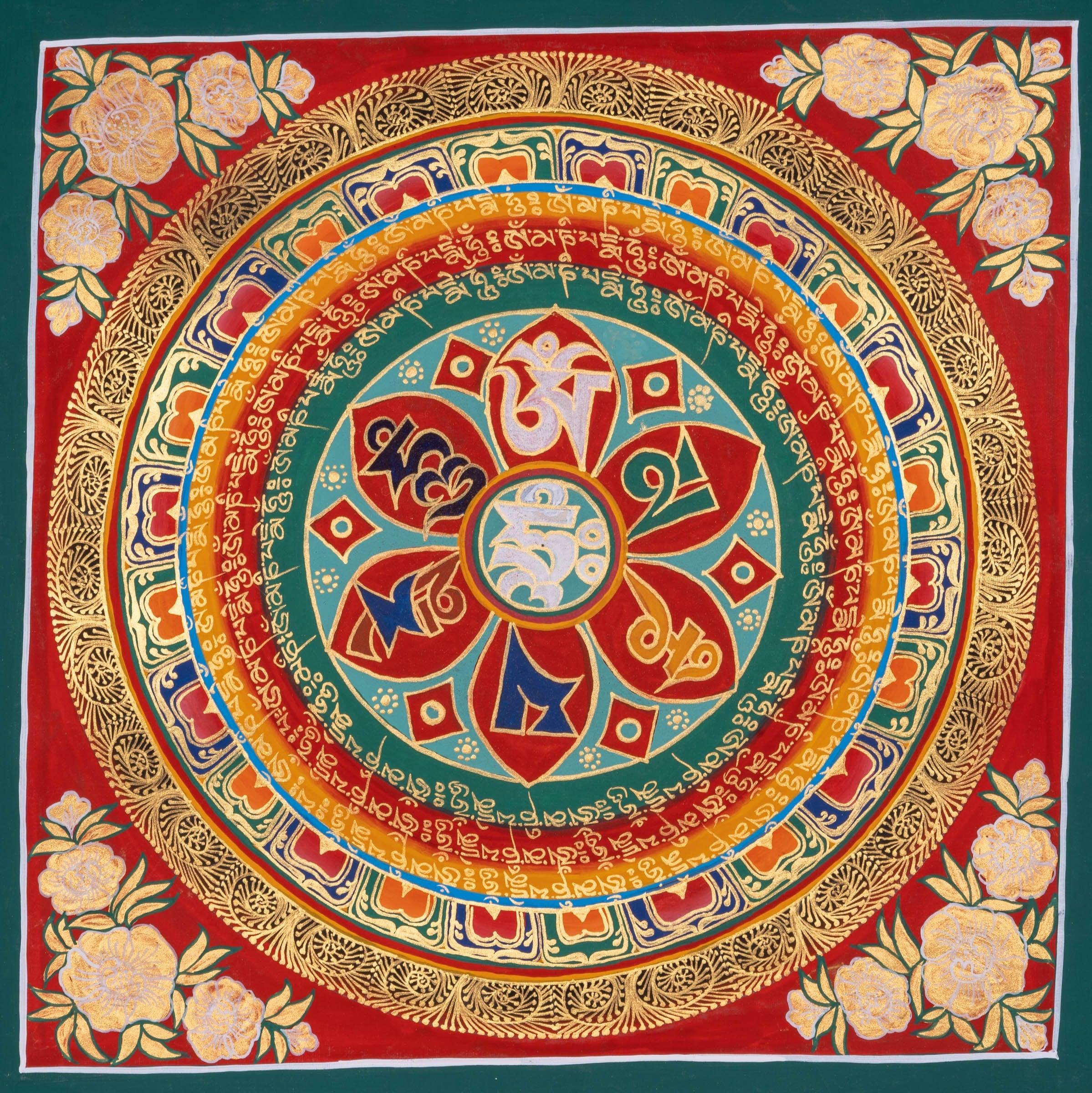 Thangka Art of Mantra Mandala - Himalayas Shop