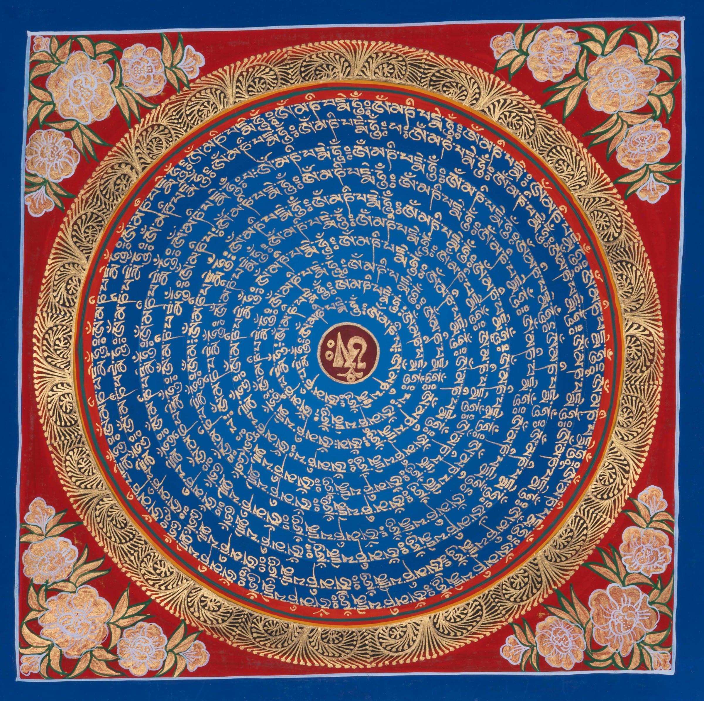 Thangka Art of Mantra Mandala - Himalayas Shop