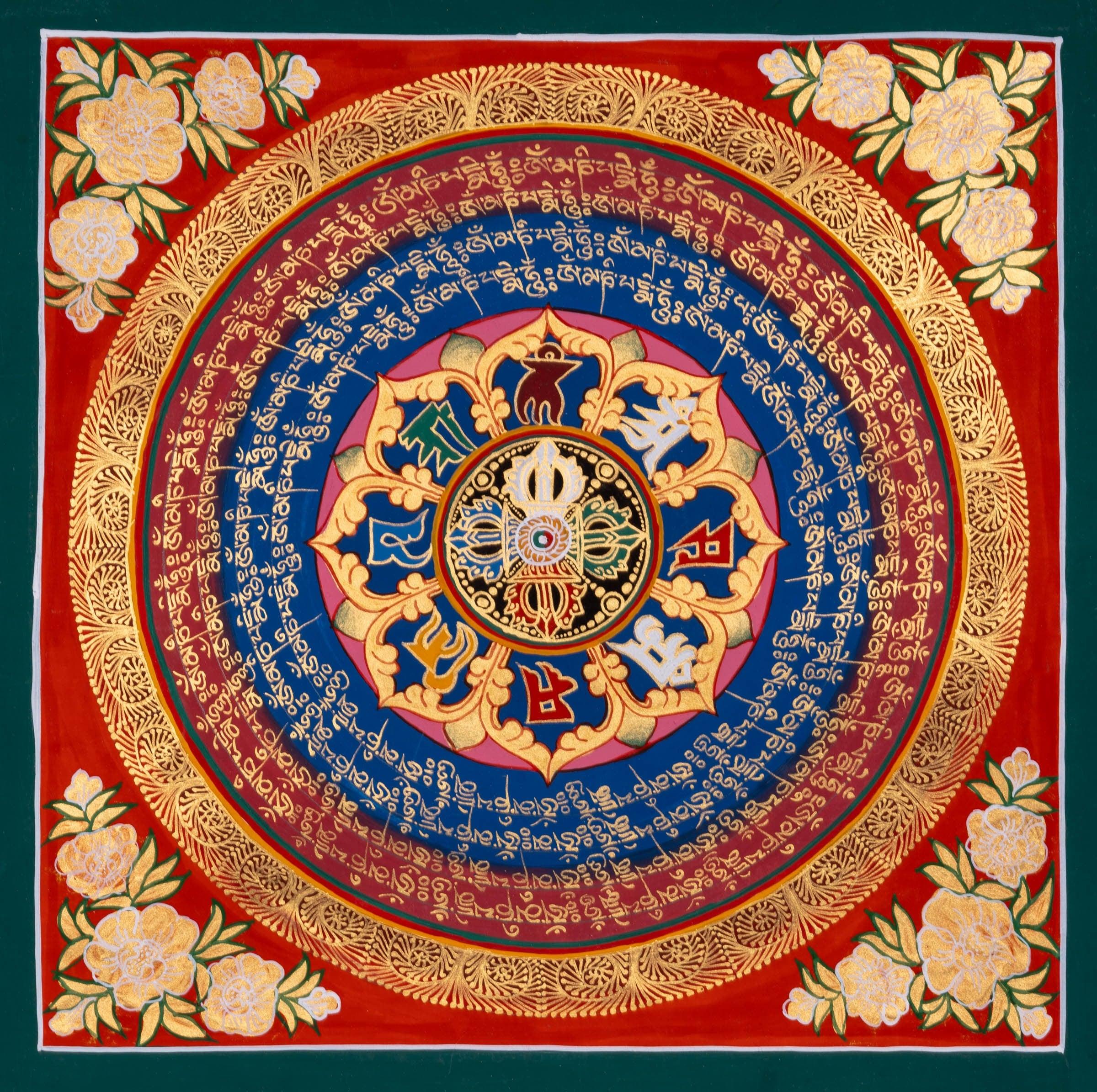 Thangka Art of Mantra Mandala - Himalayas Shop