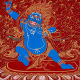 Bajrapani Thangka Painting - Himalayas Shop