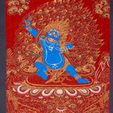 40 x 30 cm Bajrapani Thangka Painting