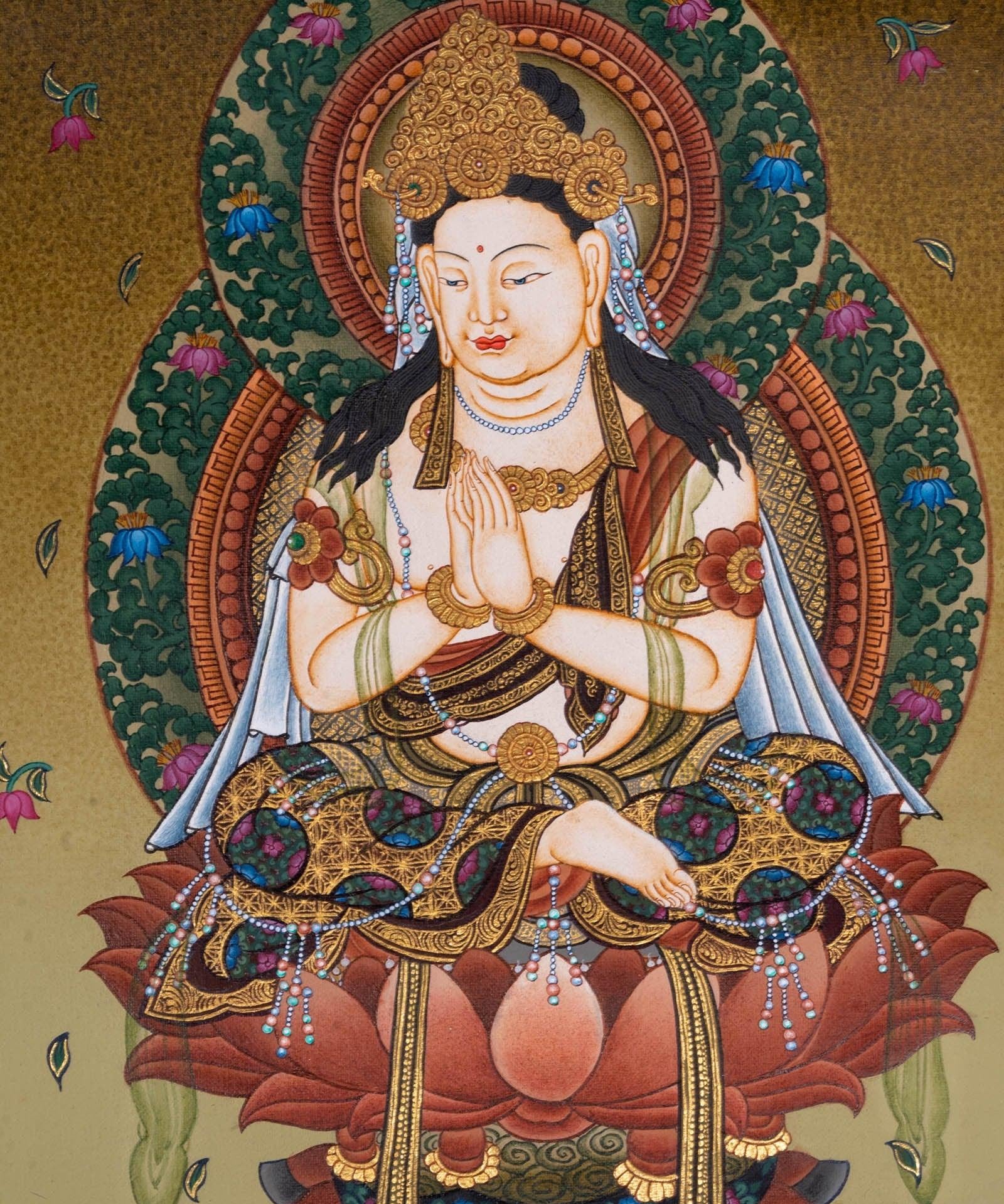 Fugen Bosatu Japanese Thangka Arts