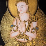 Japanese Fugen Bosatu Thangka