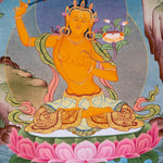Manjushri Thangka Painting - Himalayas Shop