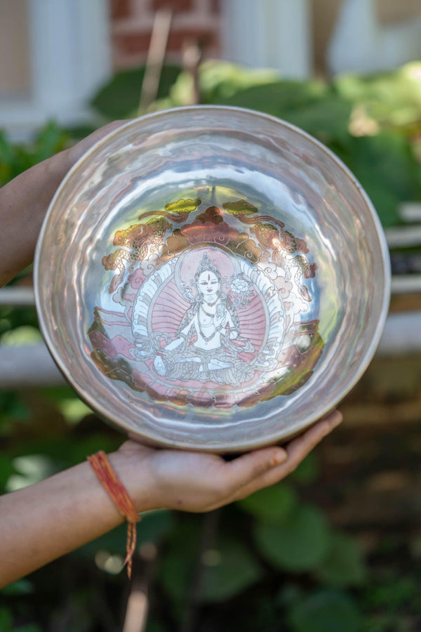 Singing Bowl of White Tara - Himalayas Shop
