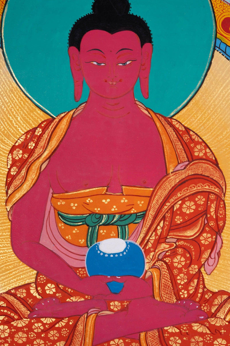 Amitabha Buddha Thangka Painting - Himalayas Shop