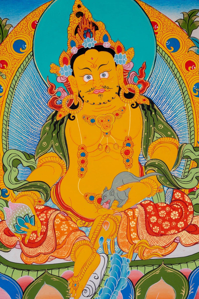 Phul Kuber Thangka - Himalayas Shop