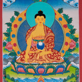 Shakyamuni Buddha Thangka Painting - Himalayas Shop