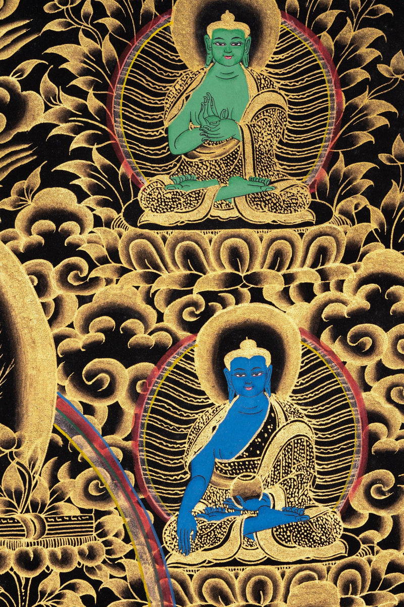 Manjushri Thangka Painting - Himalayas Shop