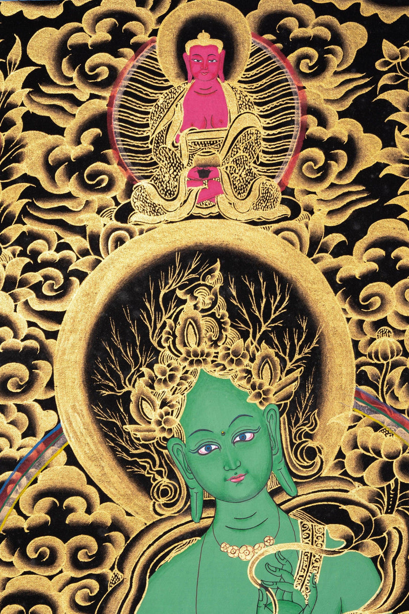 Green Tara Thangka Arts - Himalayas Shop