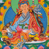 Guru Rinpoche Thangka Painting - Himalayas Shop