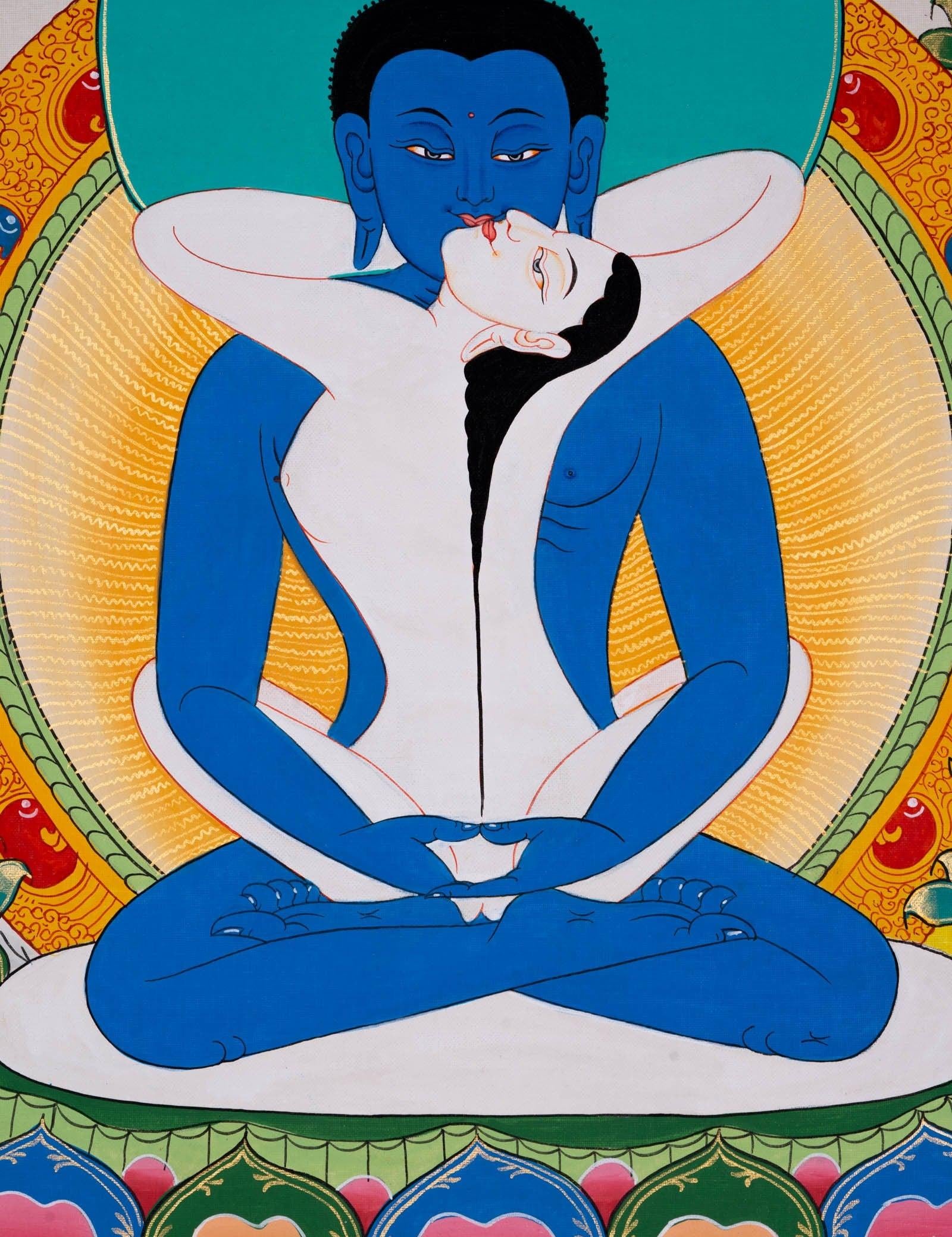 Buddha Shakti Thangka Art - Himalayas Shop