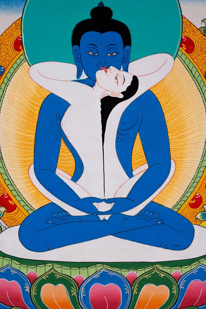 Buddha Shakti Thangka Art - Himalayas Shop