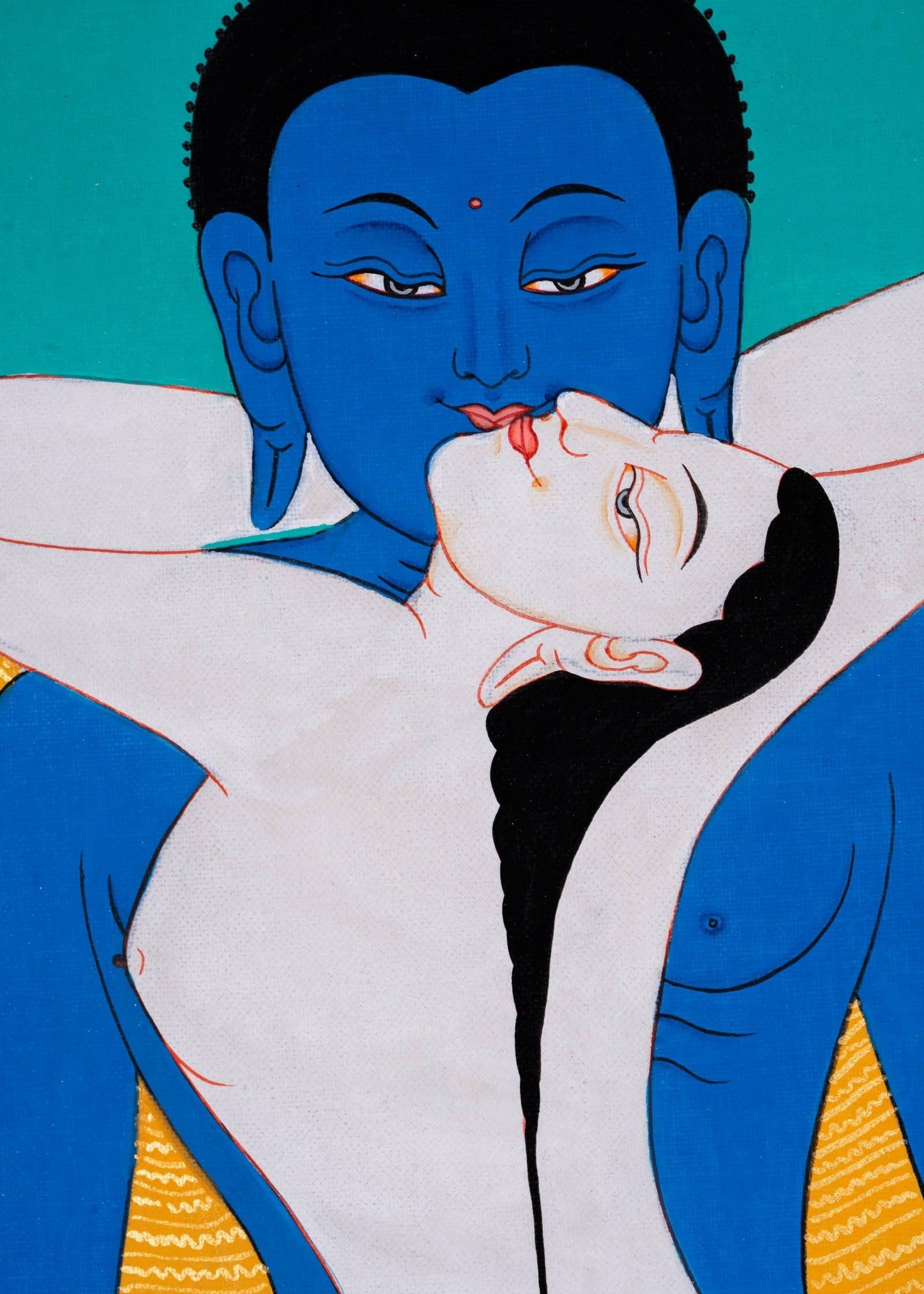 Buddha Shakti Thangka Art - Himalayas Shop