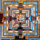 Lotus Kalachakra Mandala Thangka Art - Himalayas Shop