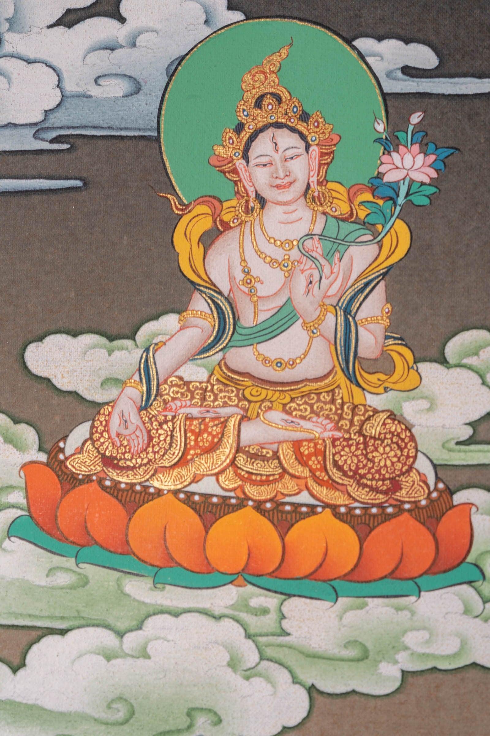 1000 Arm Avalokiteshvara Thangka Painting - Himalayas Shop