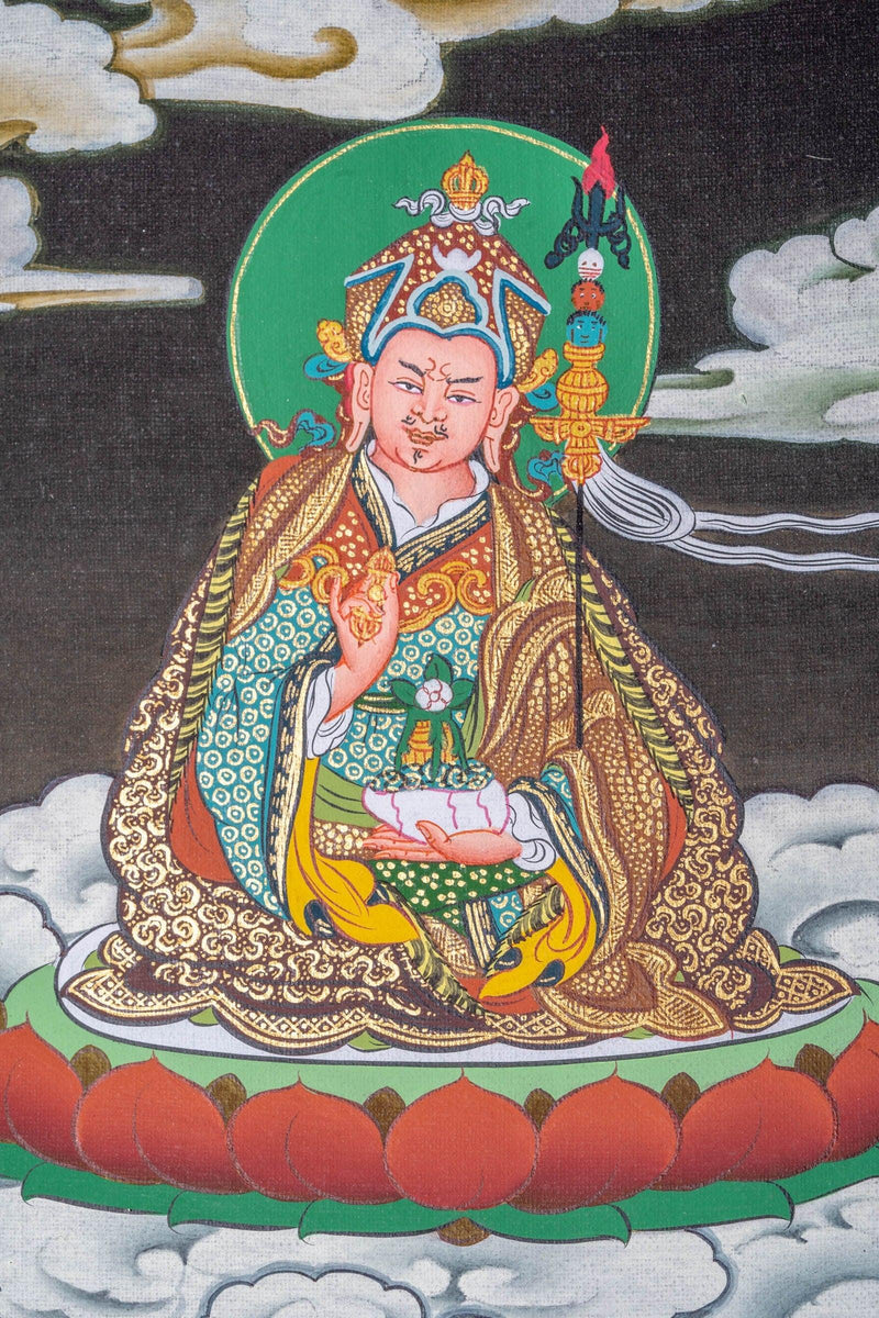 Green Tara Tibetan Thangka Painting - Himalayas Shop