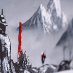 Mt. Ama Dablam Back View Oil Painting - Himalayas Shop