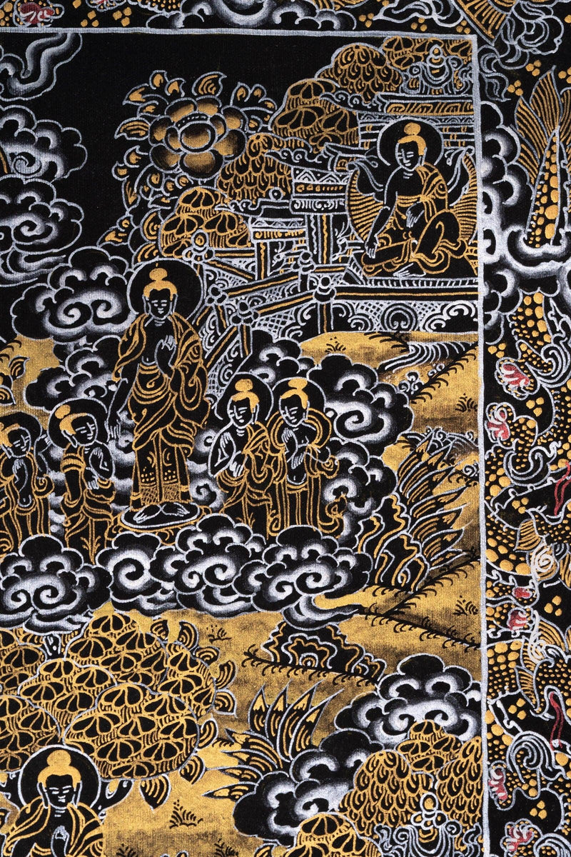 Buddha Enlightenment Thangka - Himalayas Shop