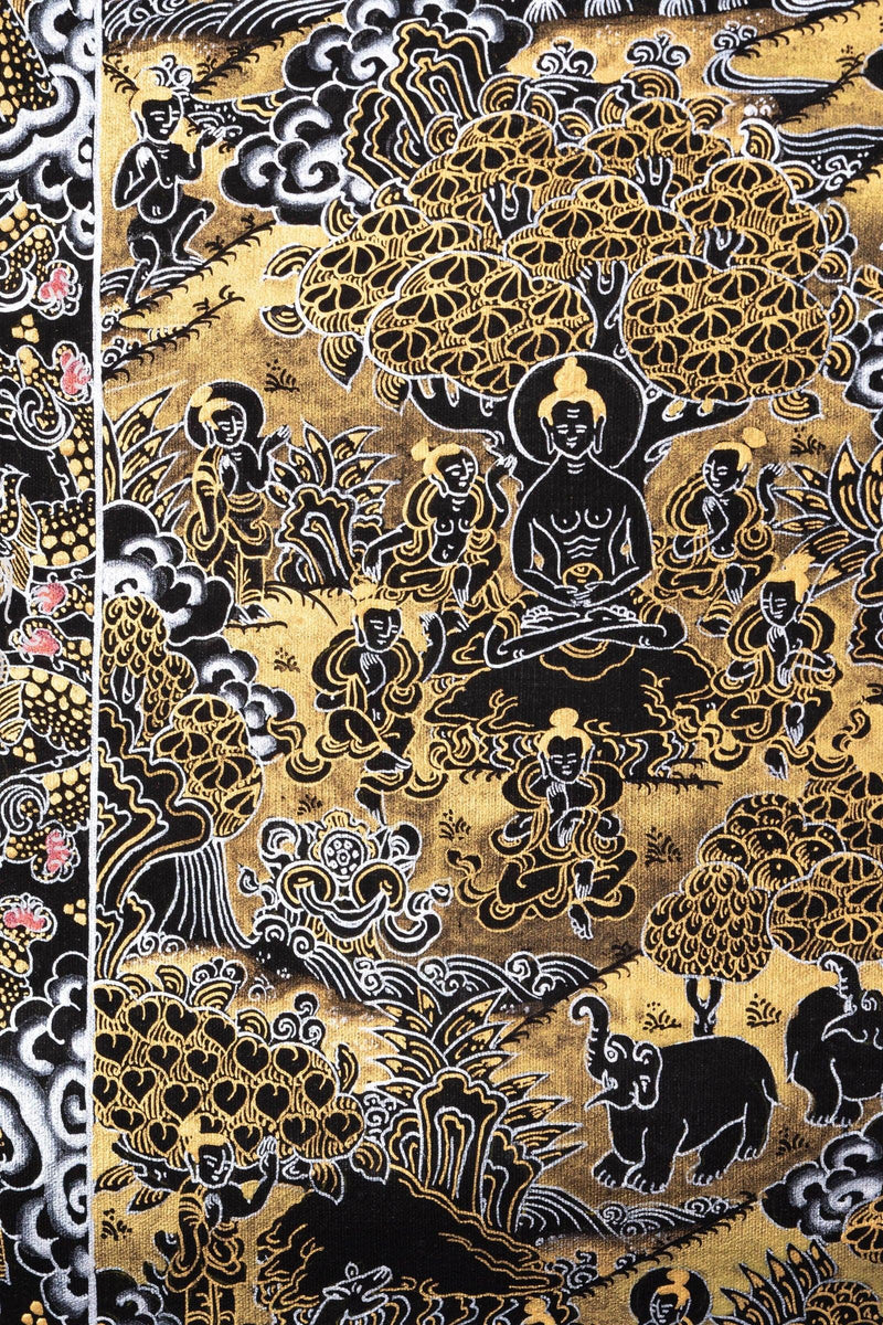 Buddha Enlightenment Thangka - Himalayas Shop