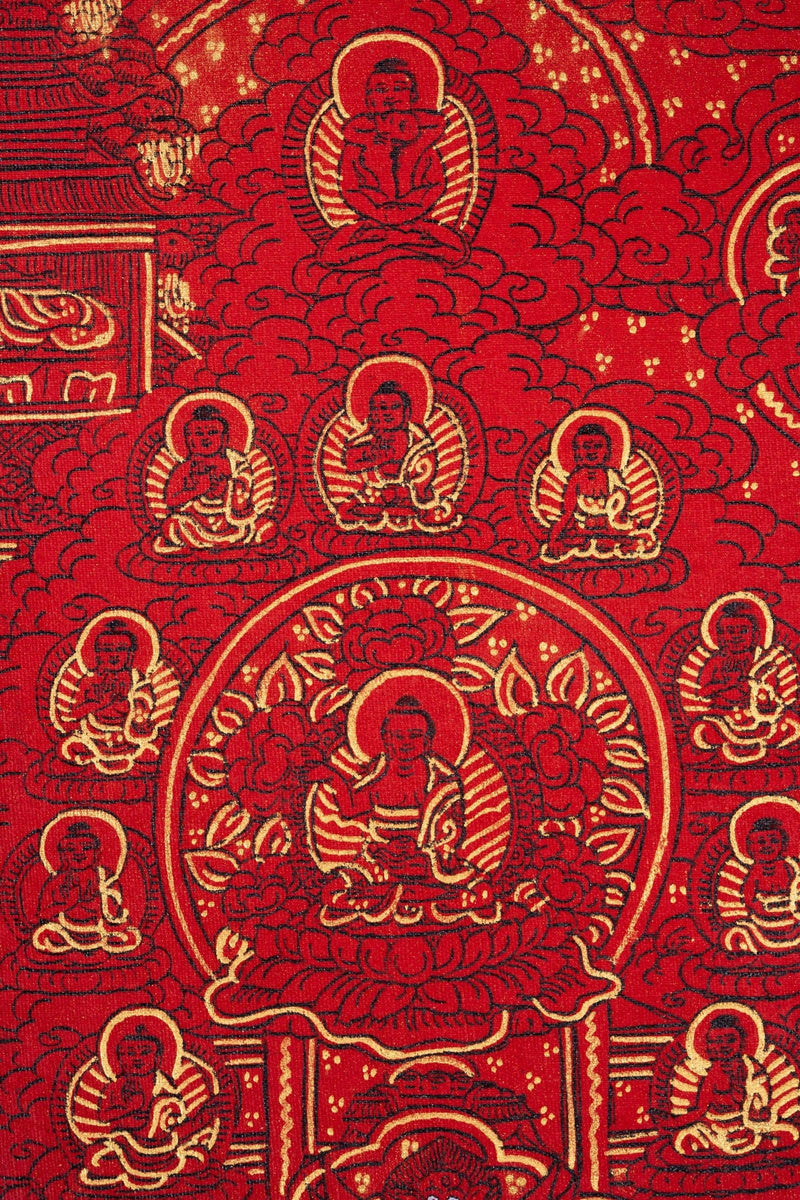 Buddha Enlightenment Thangka - Himalayas Shop