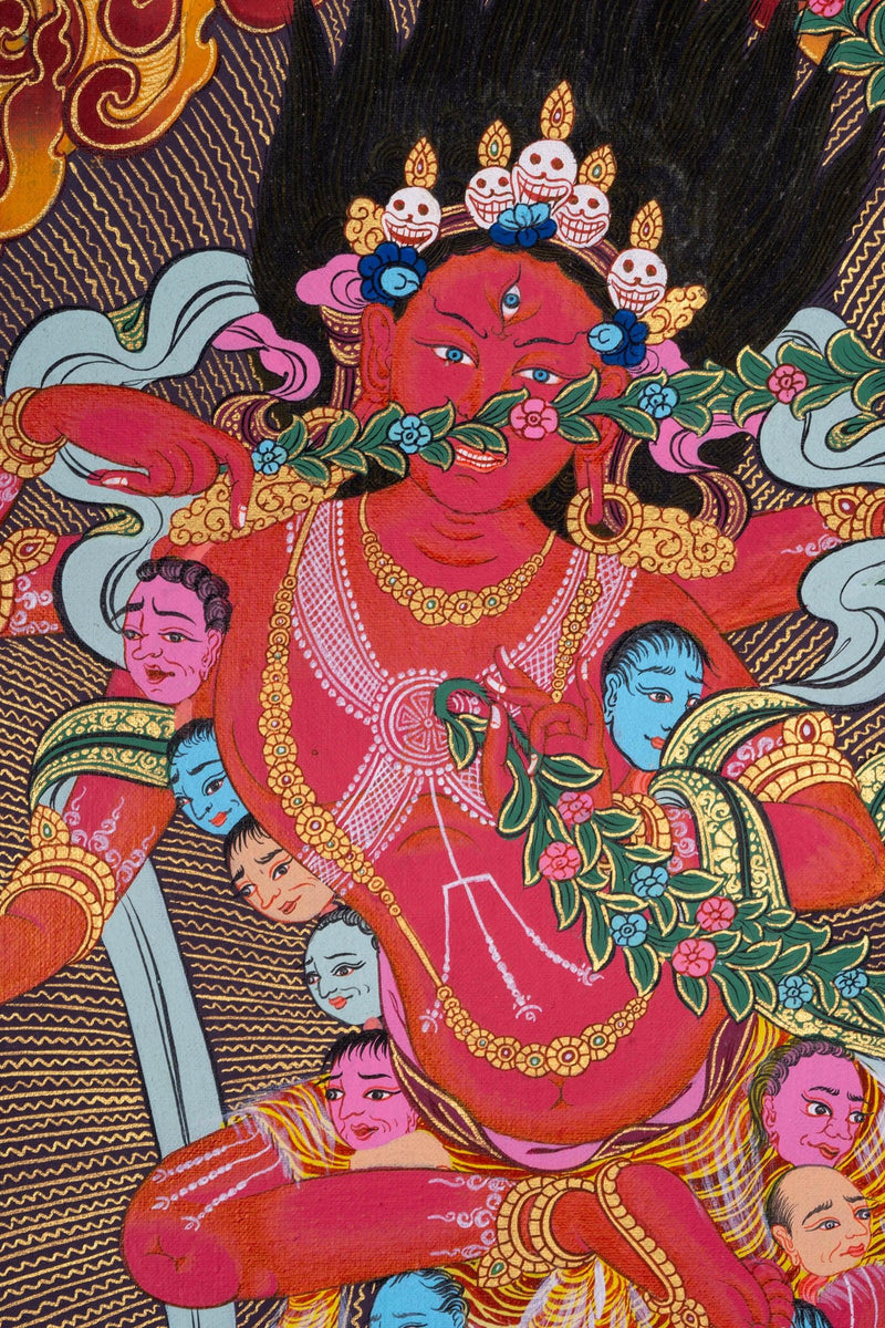 Kurkulla Thangka Painting - Himalayas Shop