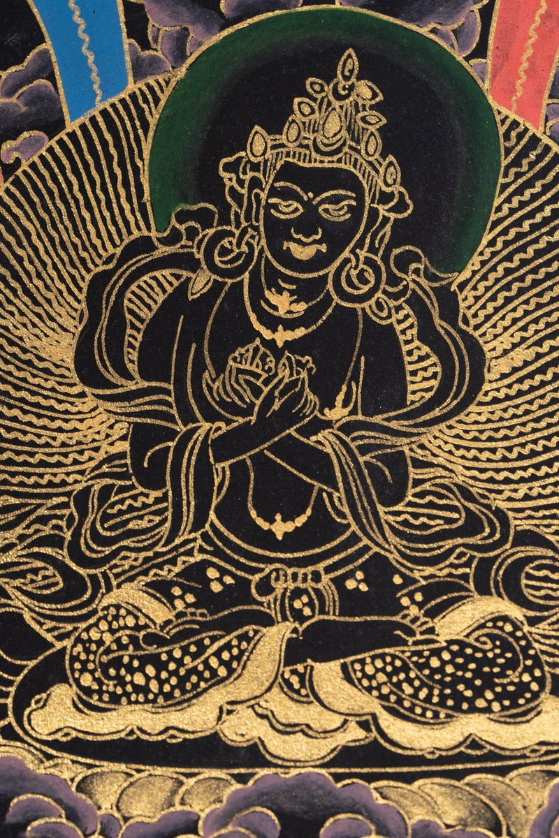 Mahakala Thangka Painting - Himalayas Shop