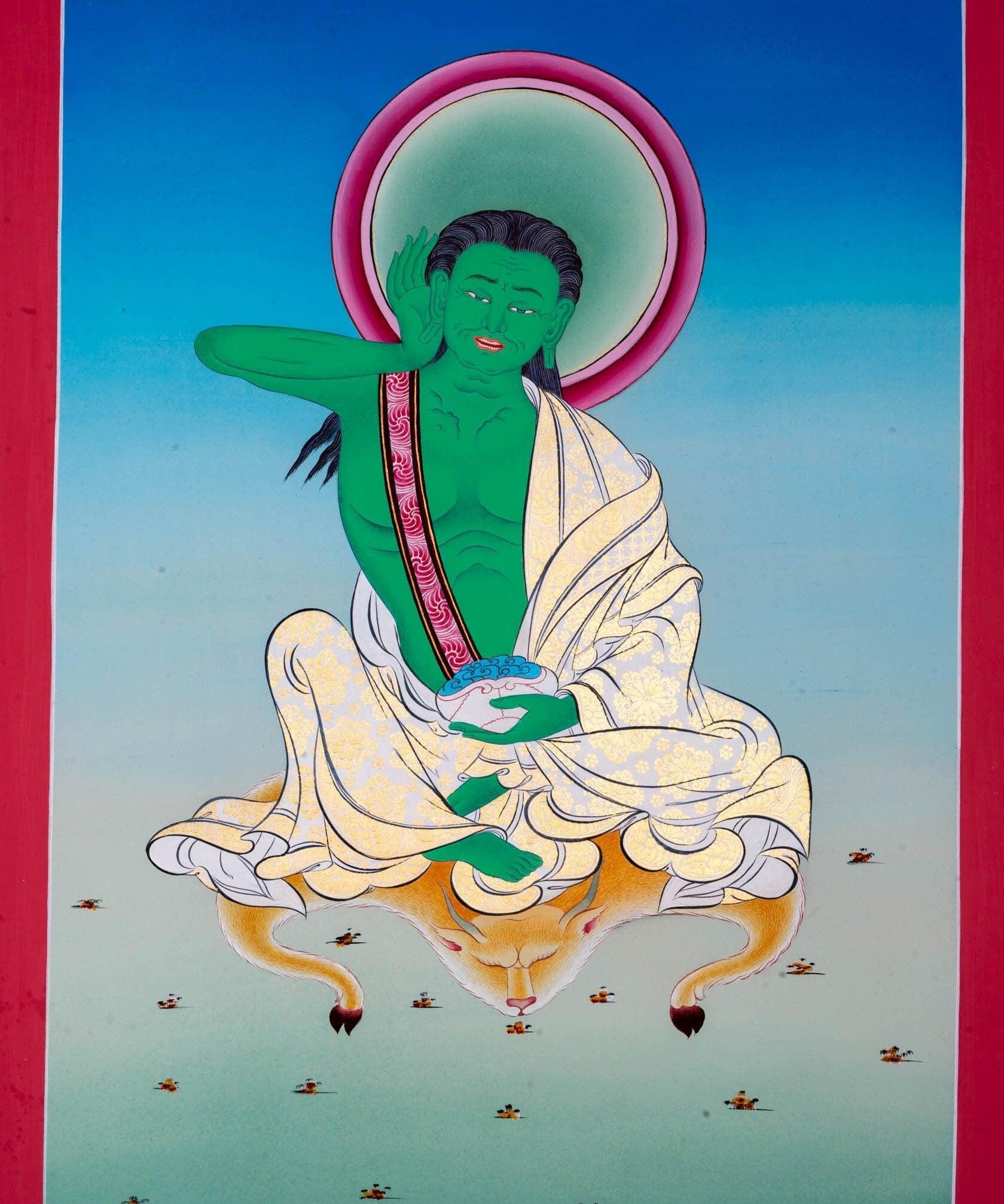 Milarepa Thangka Painting - Himalayas Shop