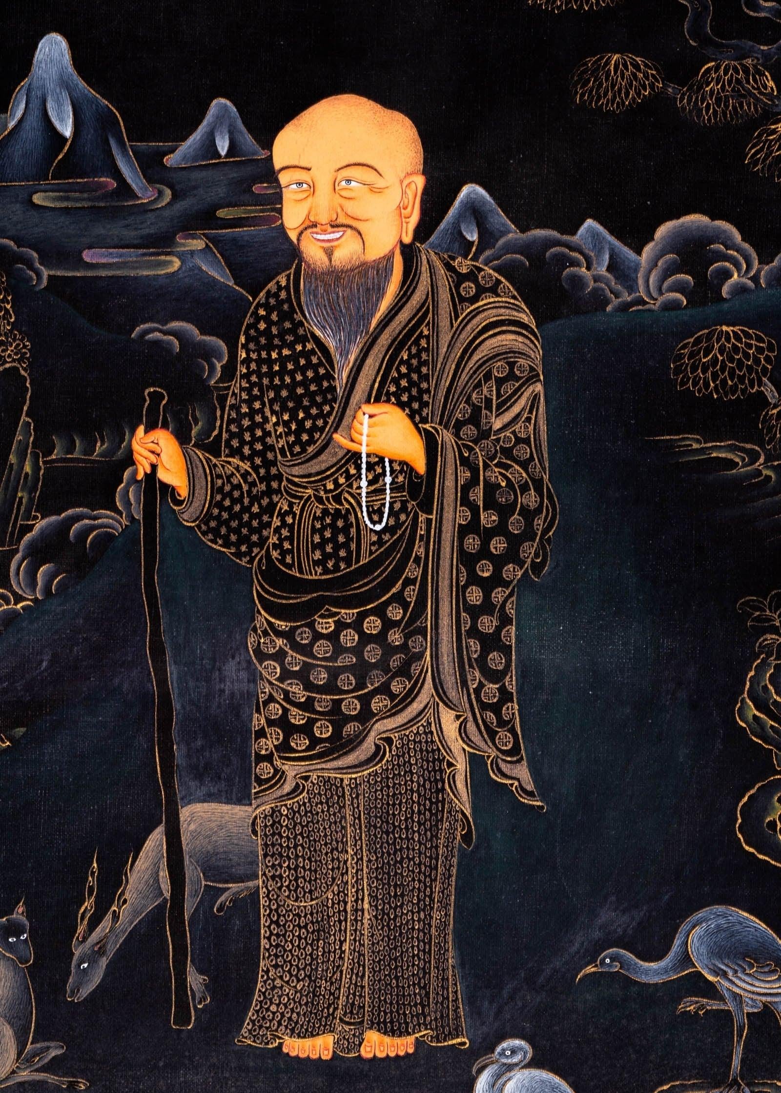 Lama Thangka Painting - Himalayas Shop