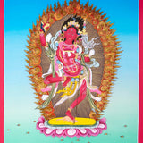 Dorjephamu Thangka Painting - Himalayas Shop