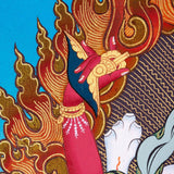 Dorjephamu Thangka Painting - Himalayas Shop