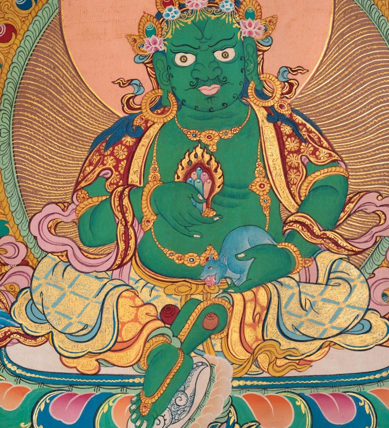 Kuber Thangka Painting