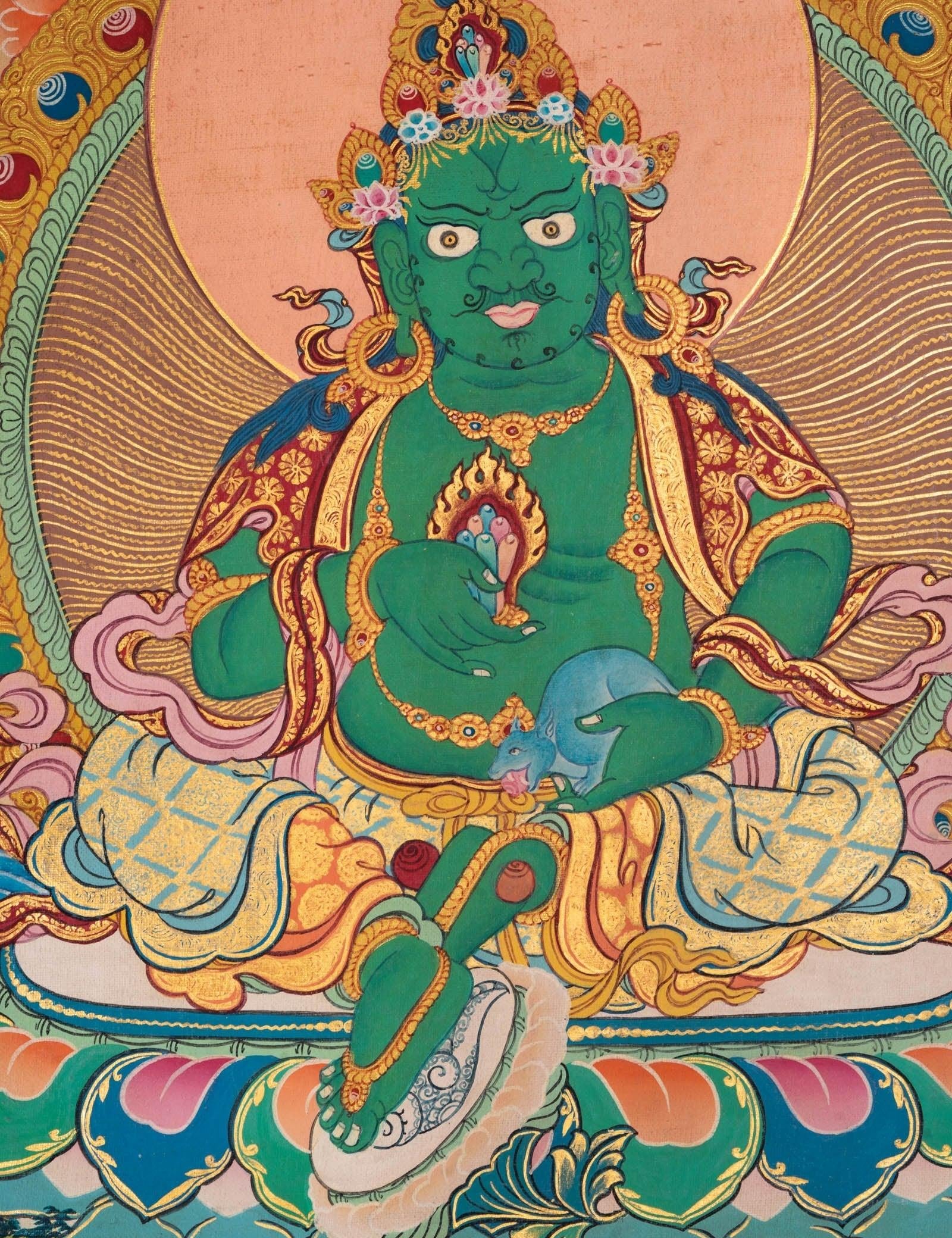 Kuber Thangka Painting