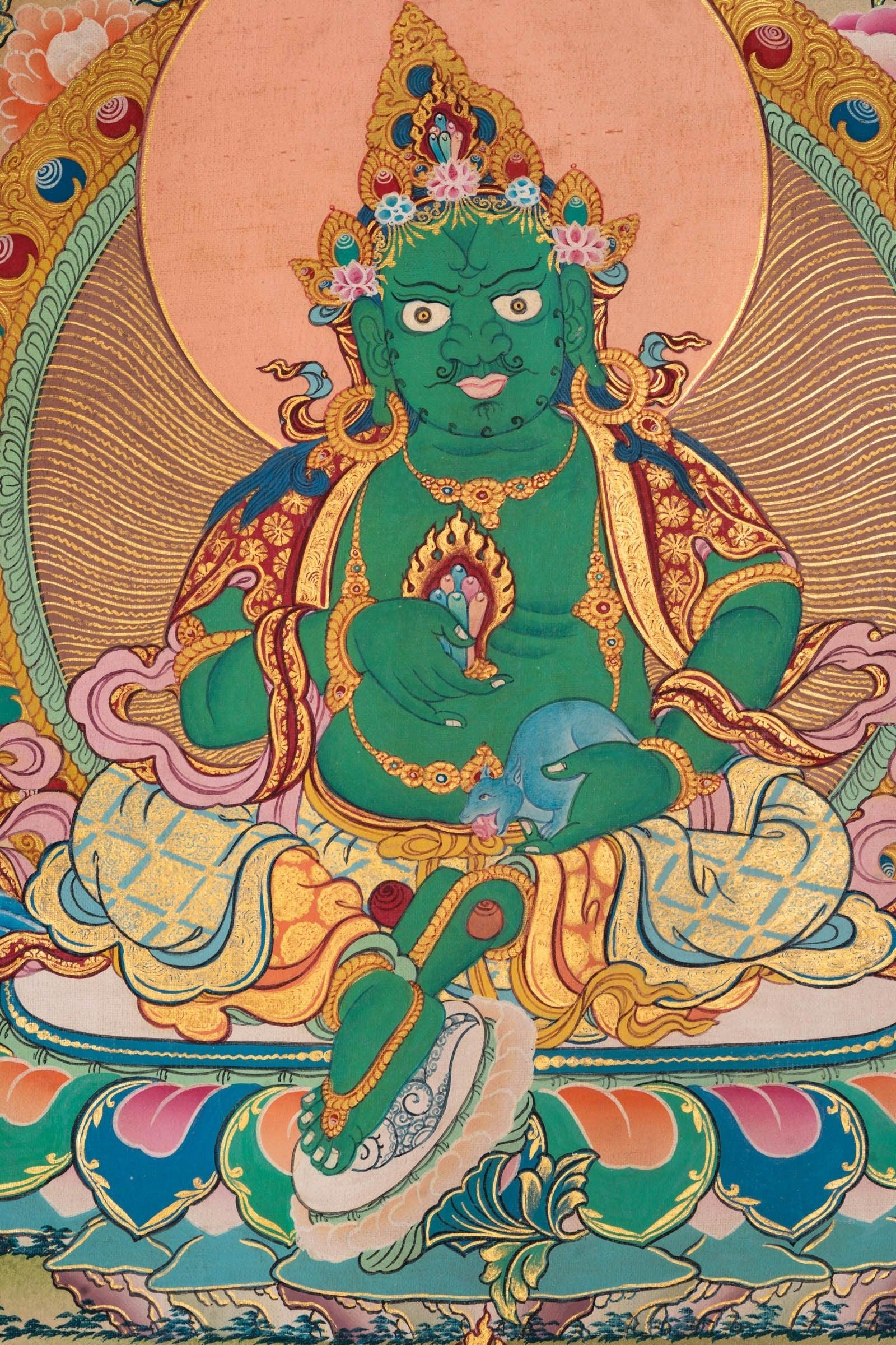 Kuber Thangka Painting