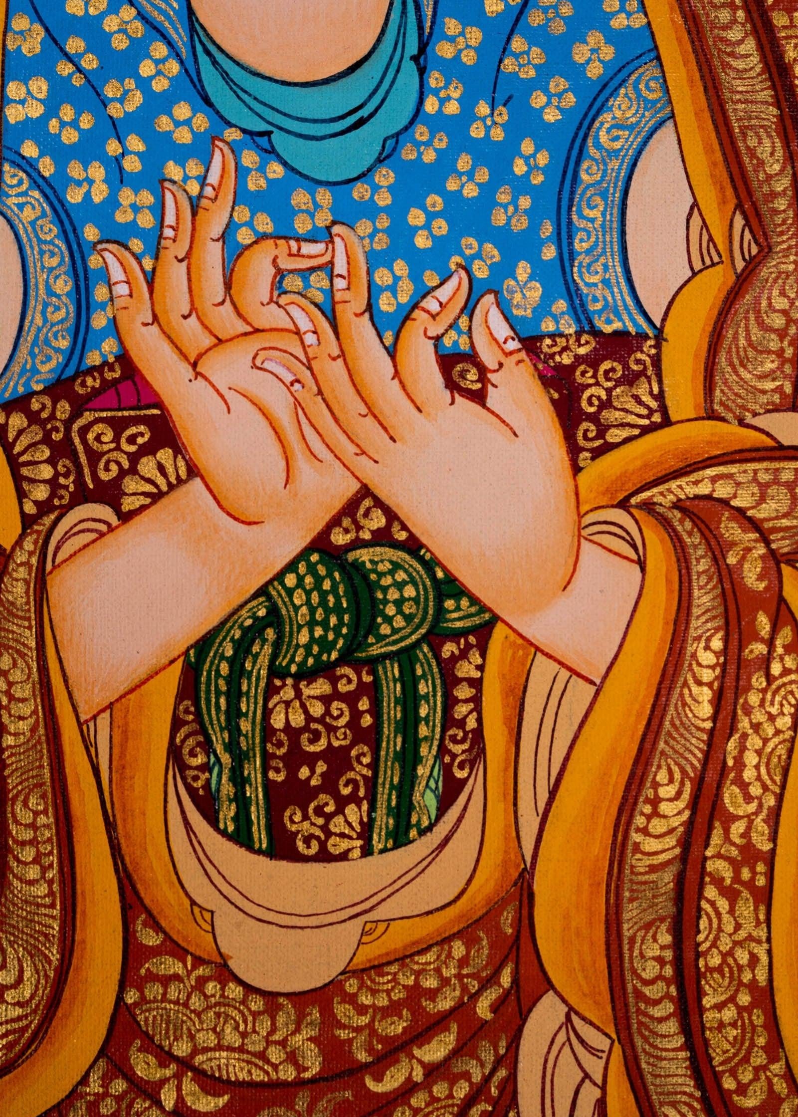 Atisha Thangka Painting