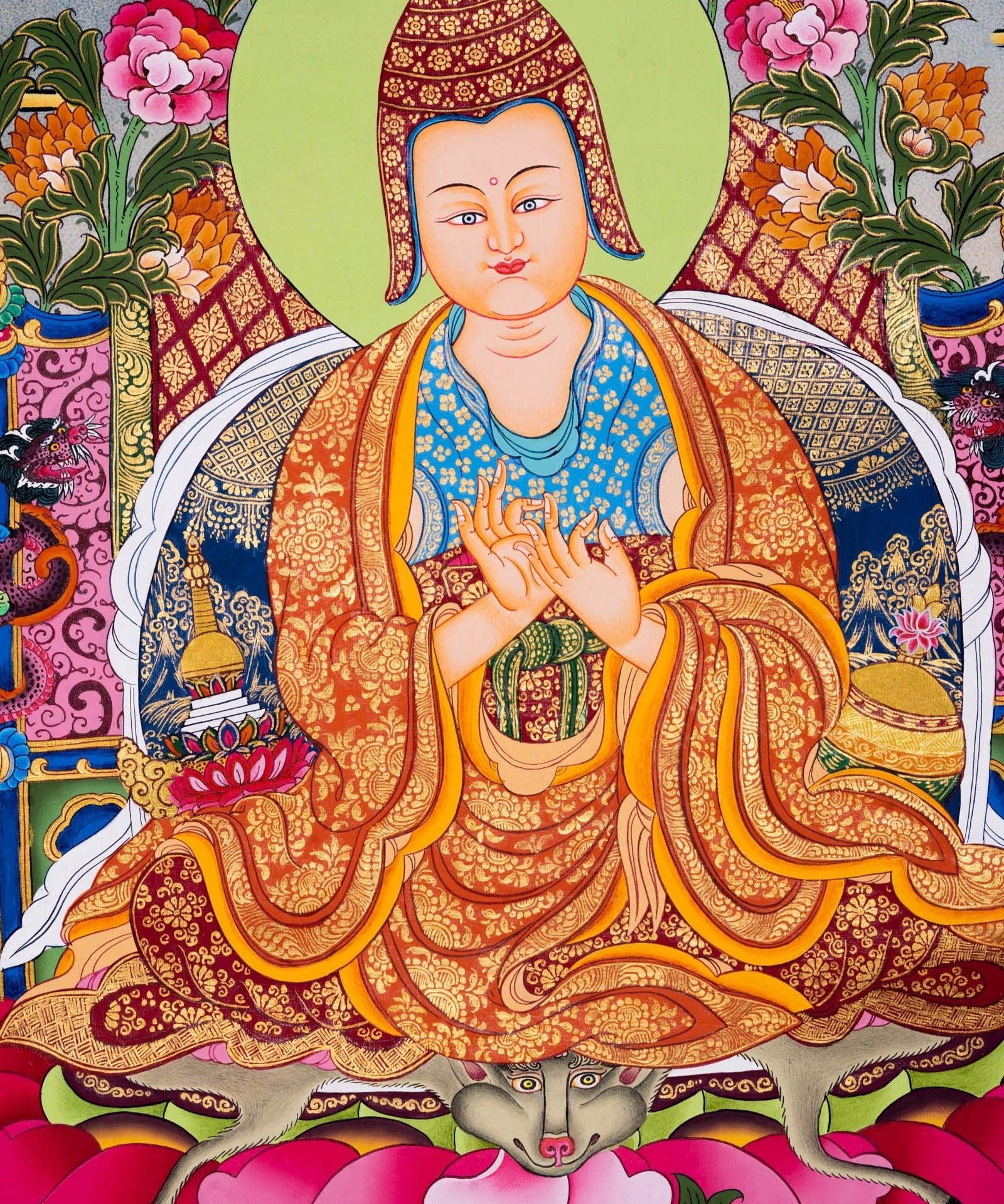Atisha Thangka Painting