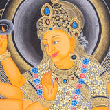 Thangka Painting of Durga Goddess