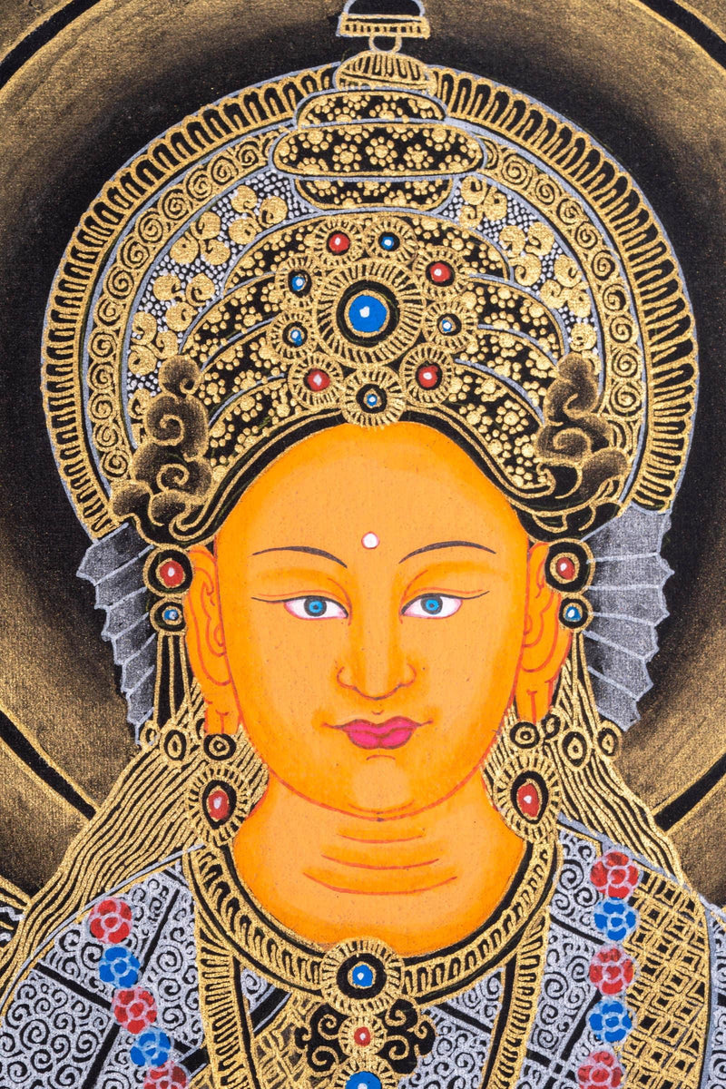 Thangka Painting of Laxmi