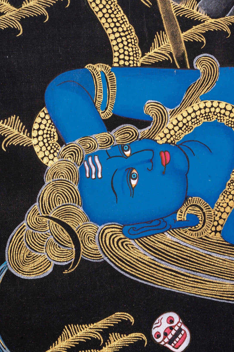 Handmade Thangka Painting of Kali