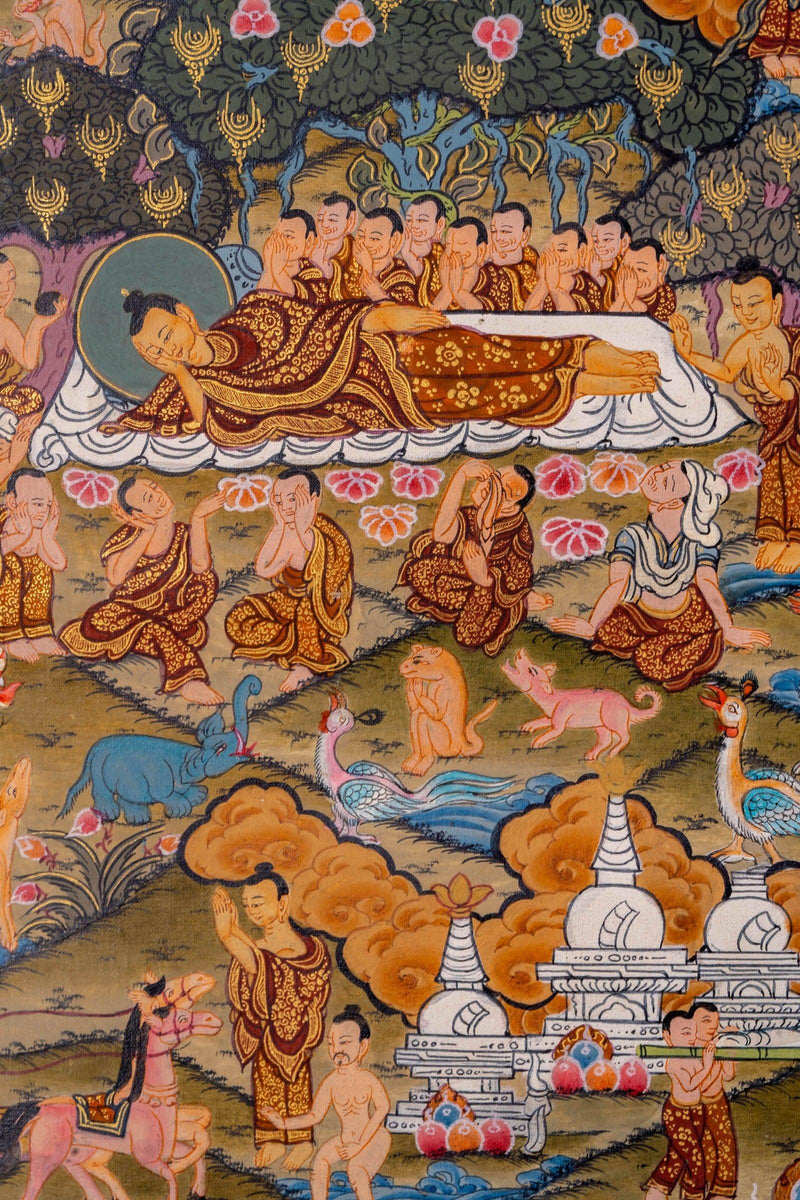 Thangka of Buddha Life