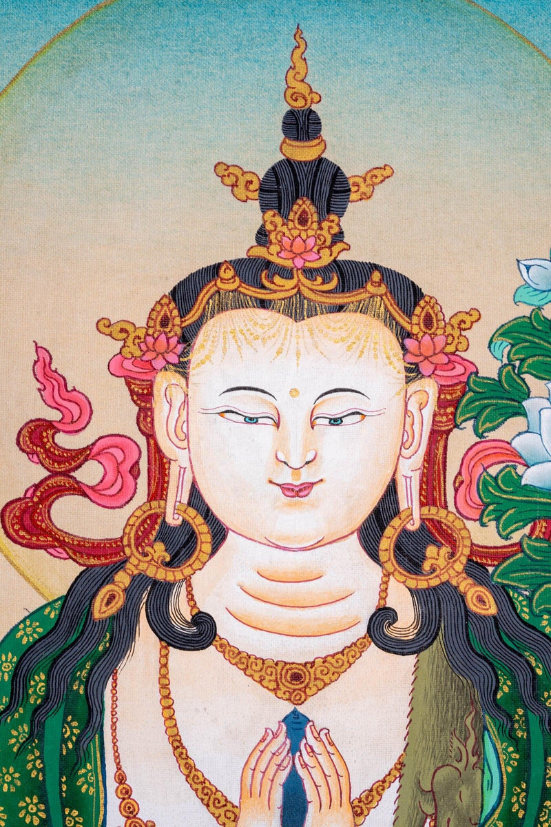 Hand Painting of Chenrezig