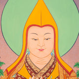 Thangka Painting of Je Tsongkapa