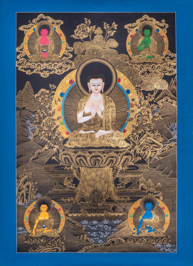 Vairocana Thangka Painting