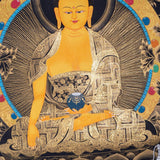 Thangka Painting - Shakyamuni Buddha - Himalayas Shop